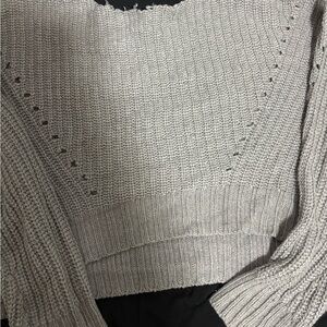 Women's Gray Sweater